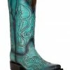 Corral Women's LD Western Boots - Square Toe Turquoise 1 Corral Women's LD Western Boots - Square Toe Turquoise -Corral Boots Shop 2000383774 440 P1