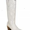 Corral Women's Matching Stitch Pattern & Inlay Western Boots - Snip Toe White -Corral Boots Shop 2000384178 100 P1